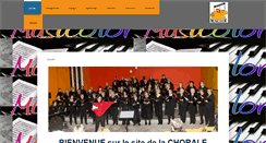 Desktop Screenshot of chorale-musicolor.com